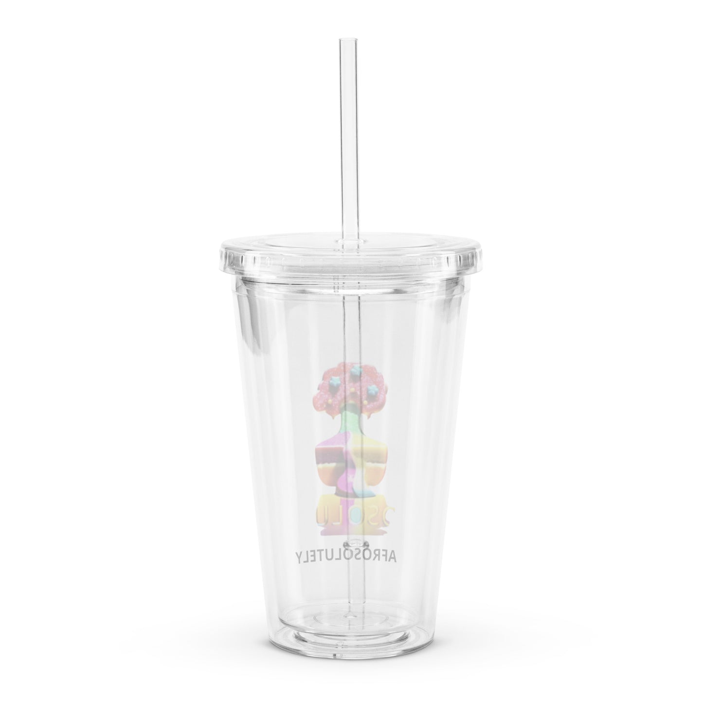 dual wall Clear tumbler