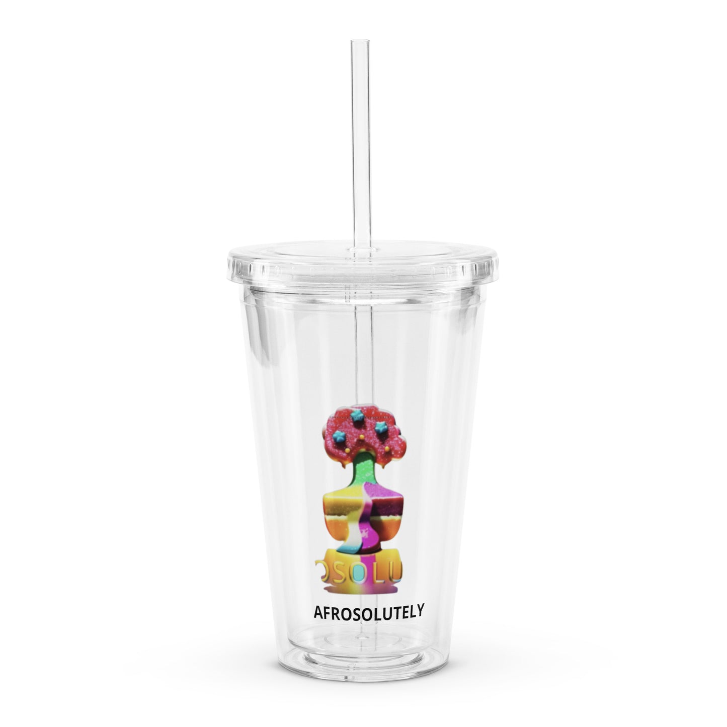 dual wall Clear tumbler