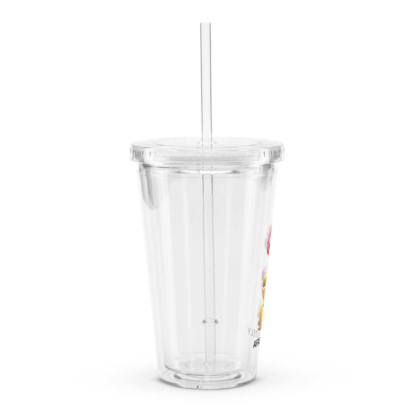 dual wall Clear tumbler